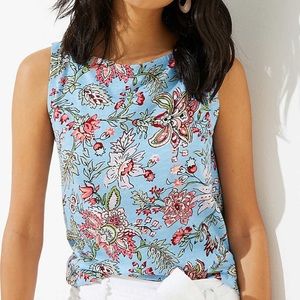 NWT Loft Garden Vintage Floral Soft Shell, Large